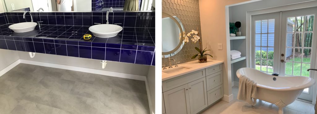 Luxury Bathroom updates Orlando Florida Angela Neel Interiors
