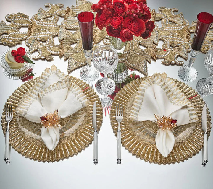 Etoile Runner in Champagne & Crystal