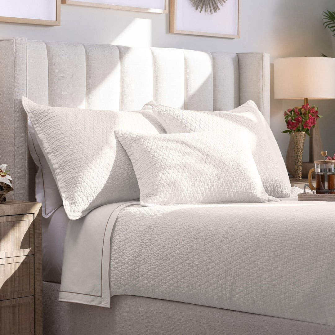 Dawn Luxe Euro Pillow White 27X36