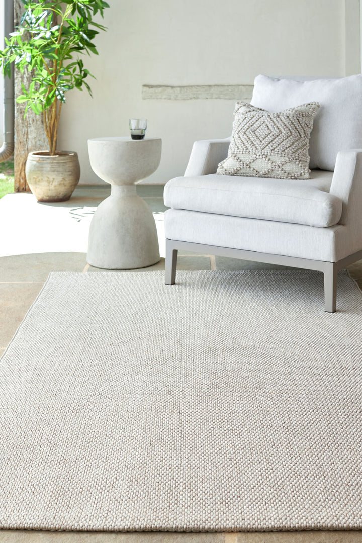 Birdie Machine Woven Rug - Ivory/ Light Beige 8'11" x 12'