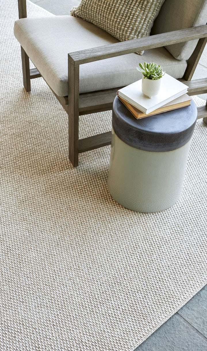 Birdie Machine Woven Rug - Ivory/ Light Beige 8'11" x 12'