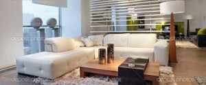 white furniture interior design