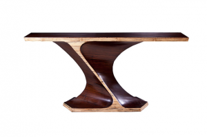 Bamboo Twist Console Table